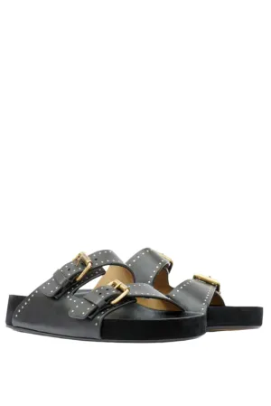 Isabel Marant Lennyo Sandals Black