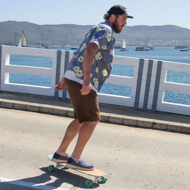KICKBACK Barbeach Woven Canvas Shoes in Sunkissed Navy