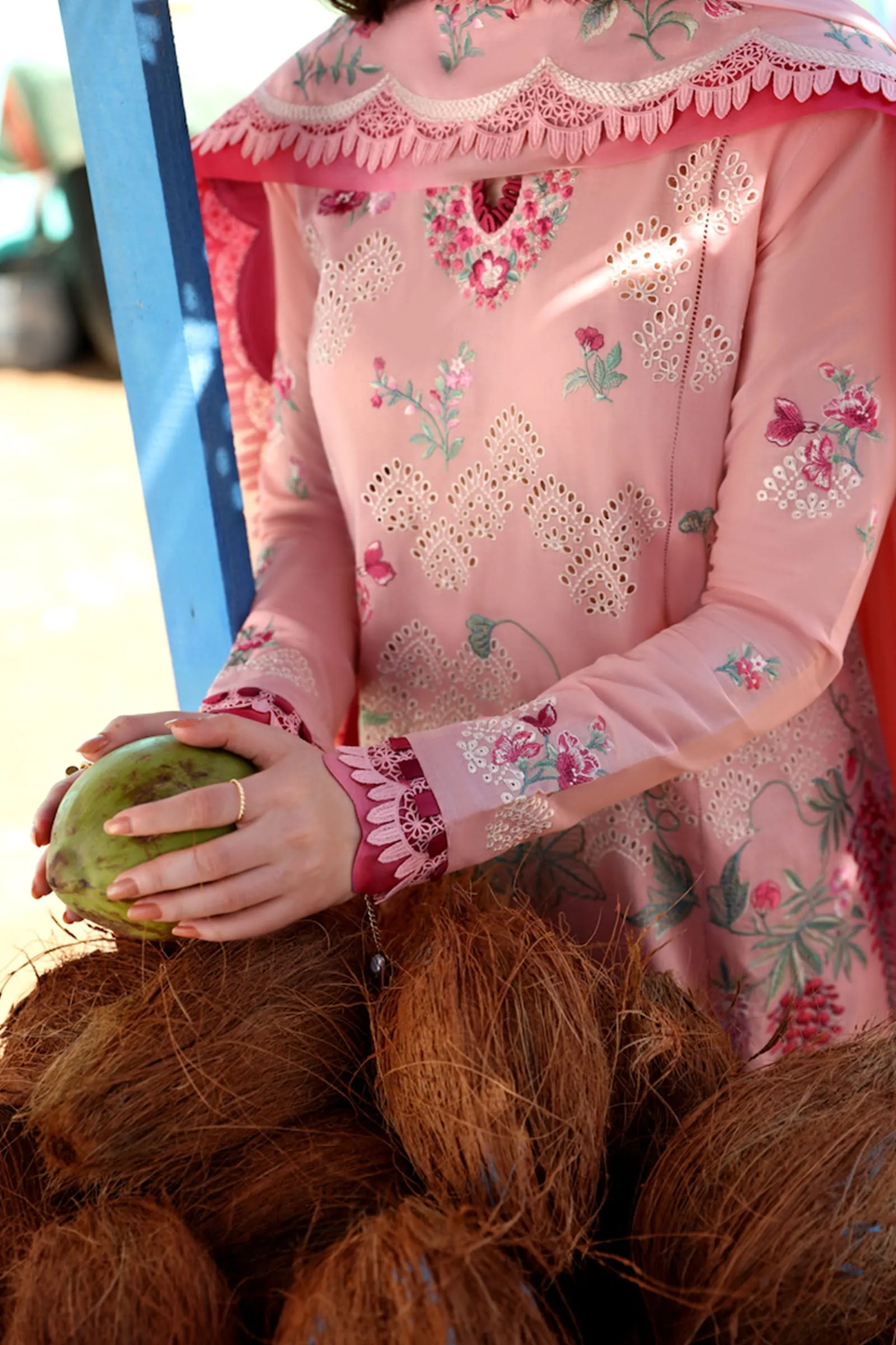 LANA (ZL23-04 B) | Zaha Lawn Collection 2023 | Embroidered Unstitched Lawn Suits