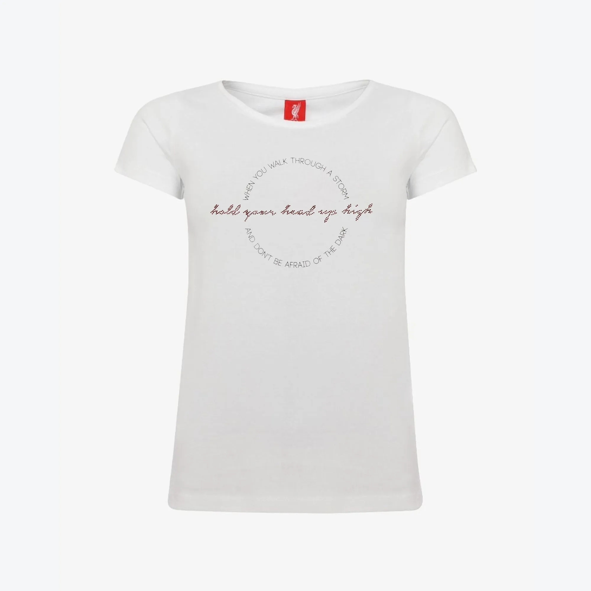 LFC Womens White Heads Up Tee