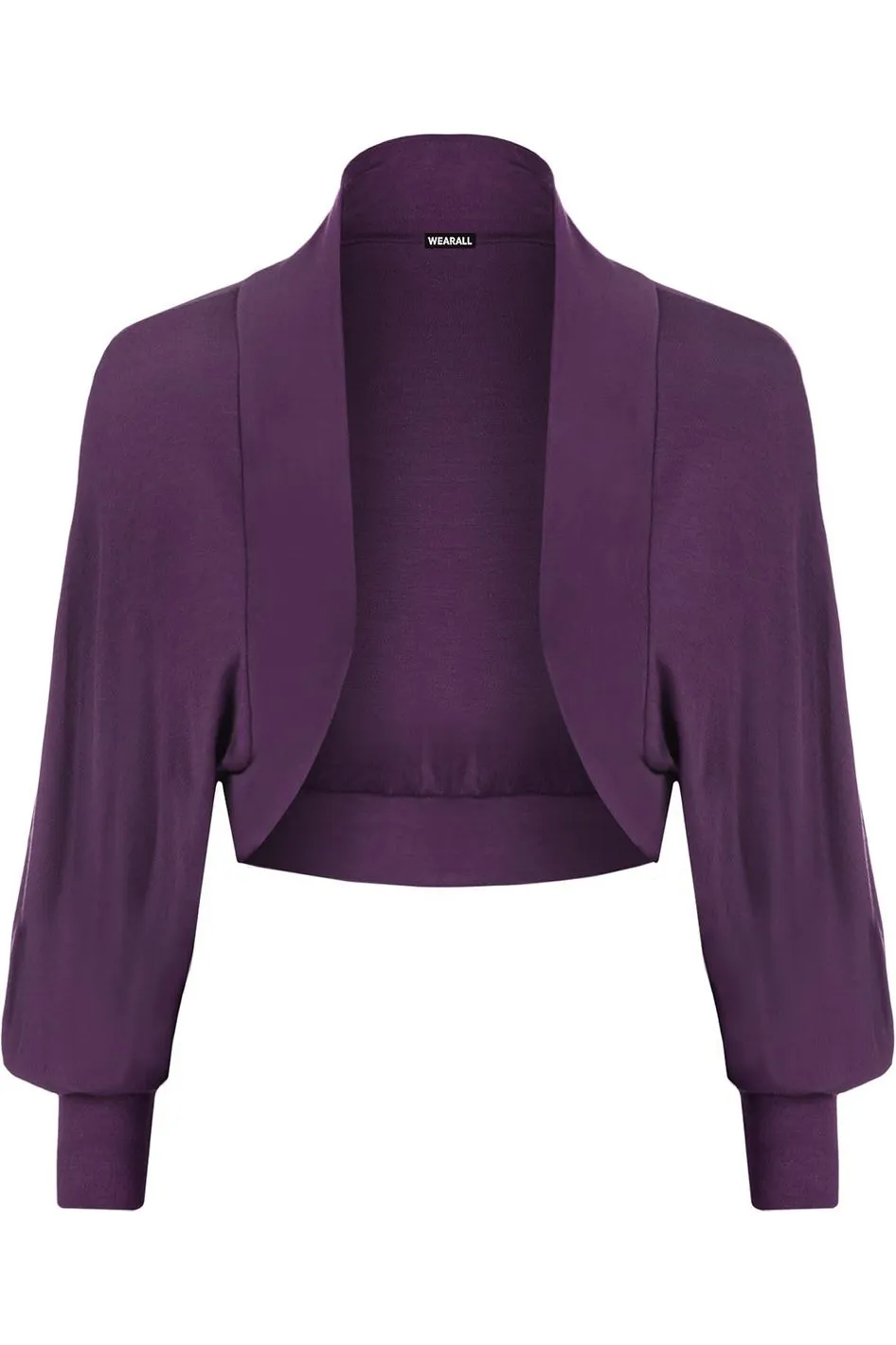 Long Sleeve Batwing Shrug
