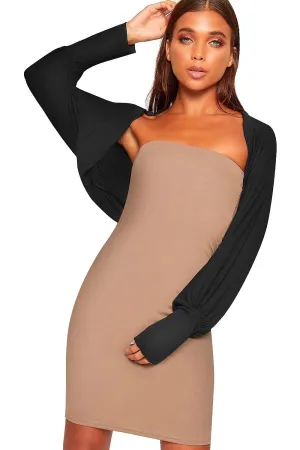 Long Sleeve Batwing Shrug