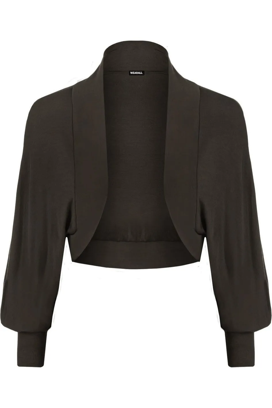 Long Sleeve Batwing Shrug