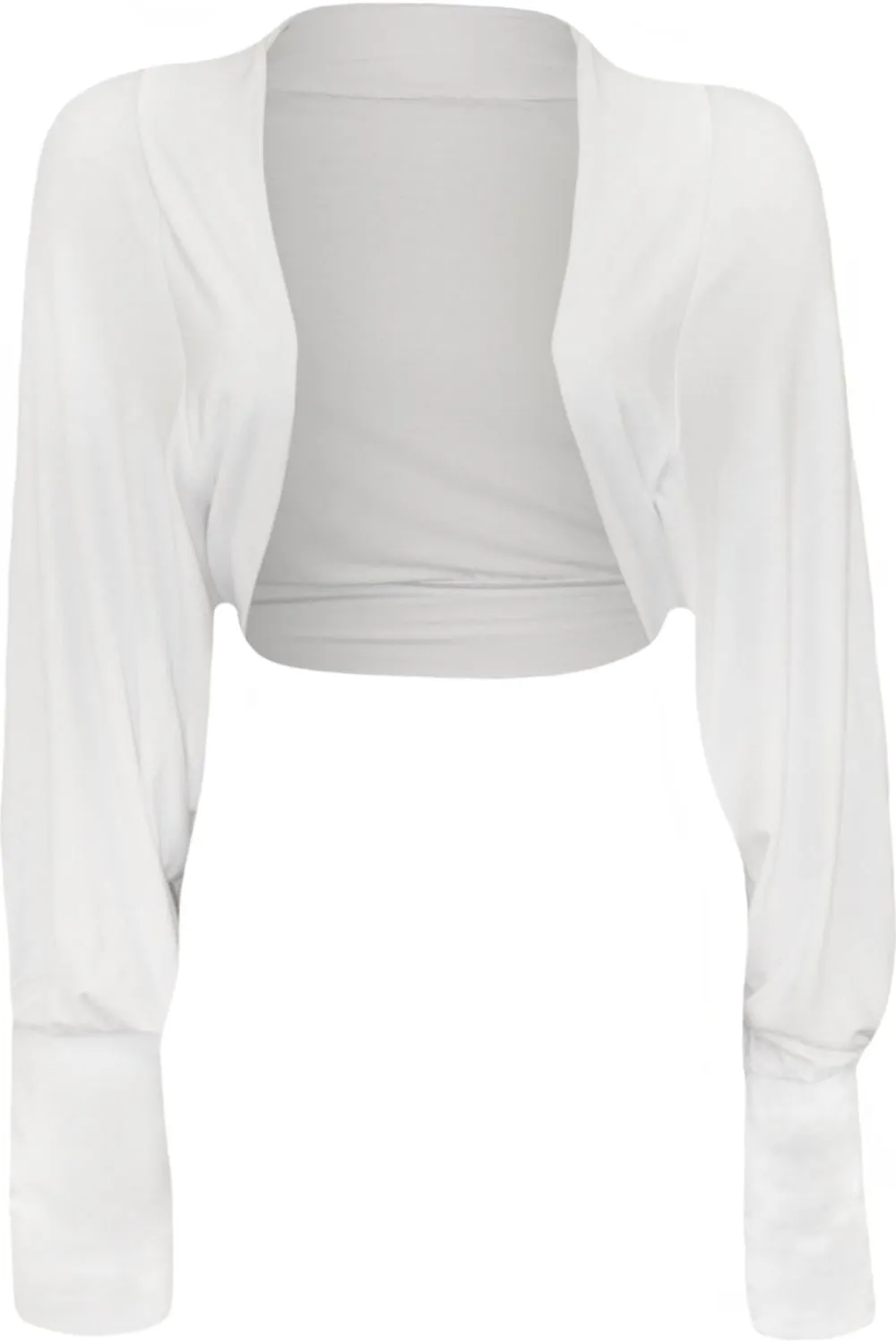 Long Sleeve Batwing Shrug