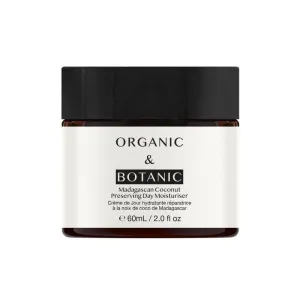 Madagascan Coconut Day Cream - 60ml - Lightweight Hydration, Antioxidant Protection, & Brightening with Vitamin C for Radiant Skin