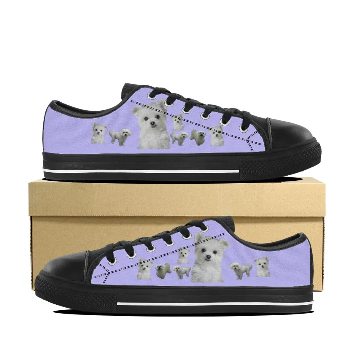 MALTESE KIDS CANVAS SHOES