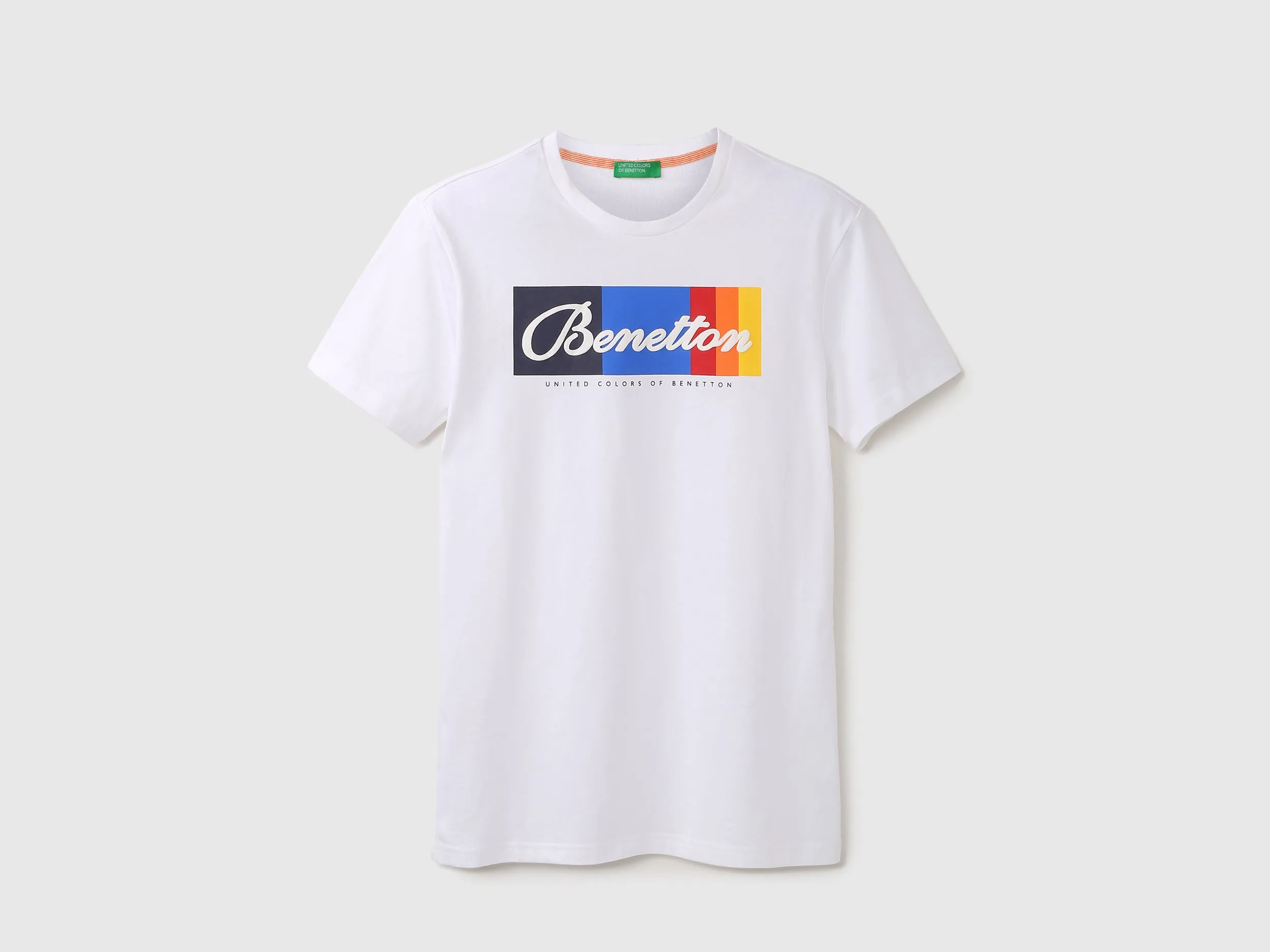 Men White Printed Regular T Shirt