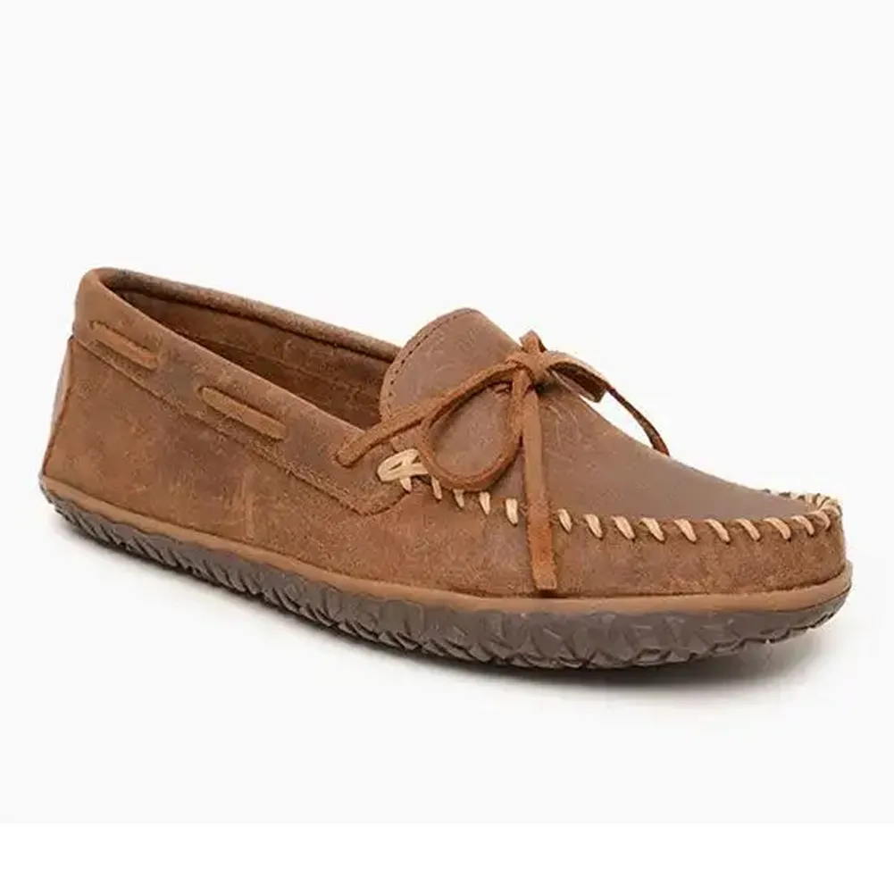 Men's Tie Tread Slippers - Brown Ruff - 793A