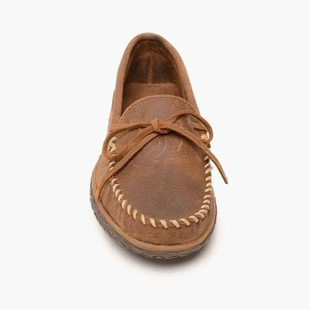 Men's Tie Tread Slippers - Brown Ruff - 793A