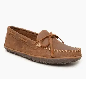 Men's Tie Tread Slippers - Brown Ruff - 793A