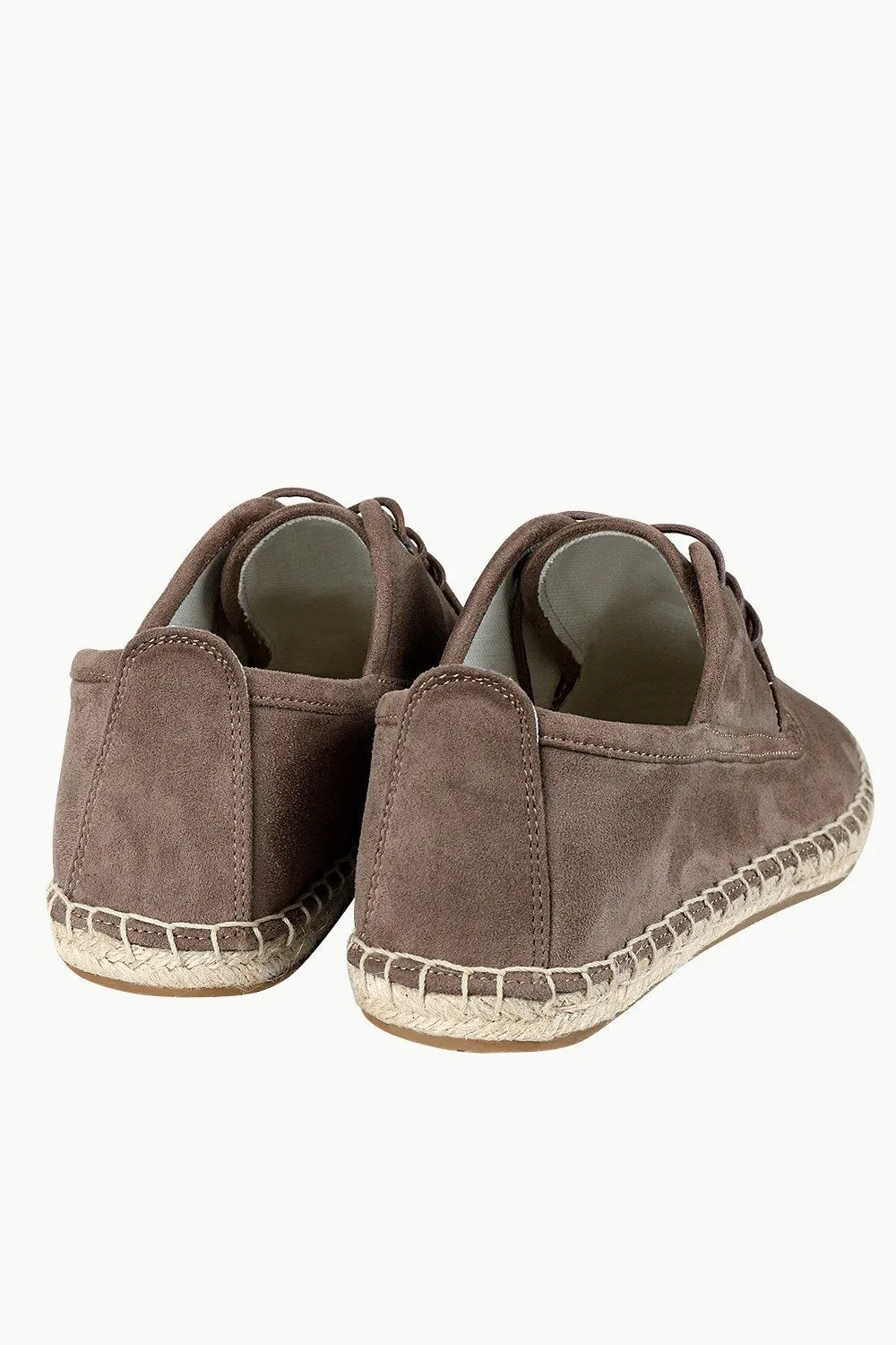 Men's Zinwaldite Suede Lace Up Espadrilles
