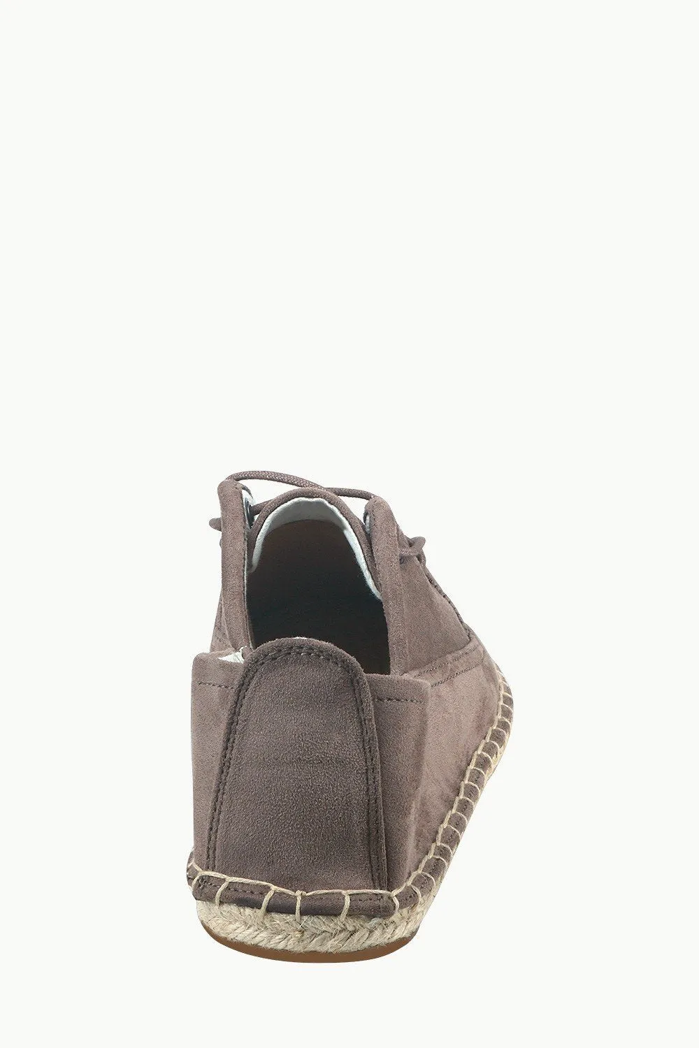 Men's Zinwaldite Suede Lace Up Espadrilles