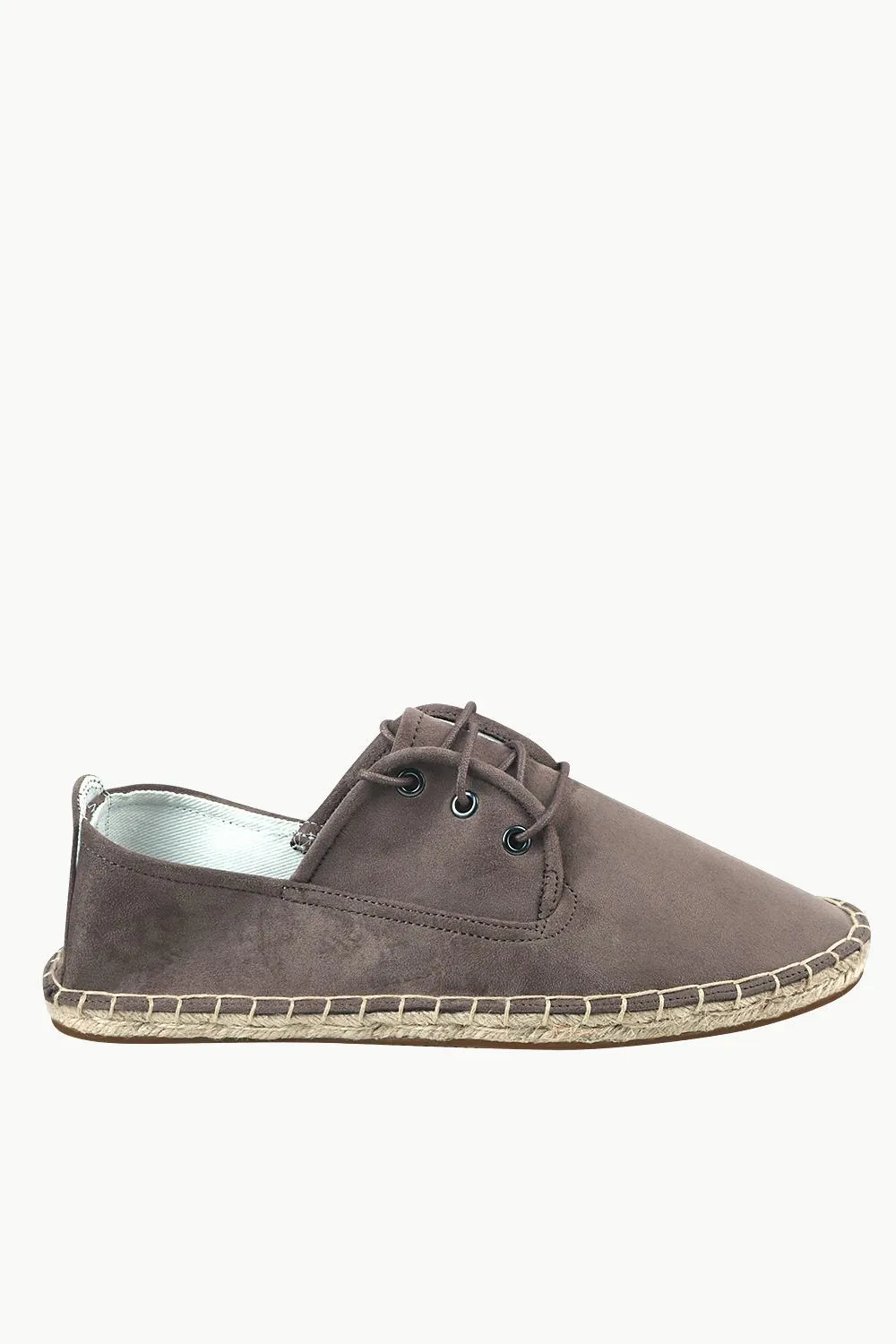 Men's Zinwaldite Suede Lace Up Espadrilles
