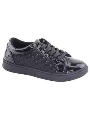 Metallic Round Toe Sneakers -Little/Big Girl Sizes