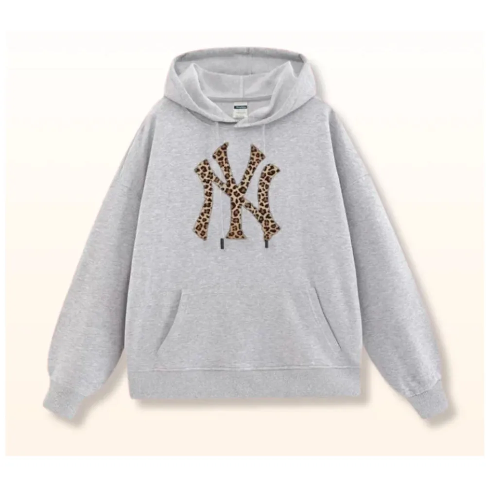 NYC Leopard Printed Hoodie