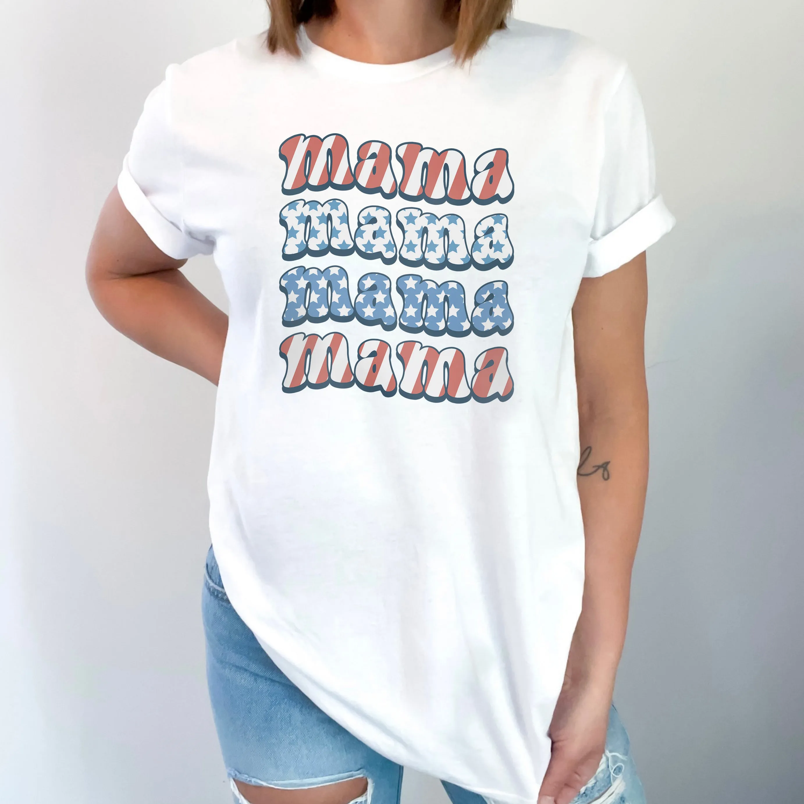 PATRIOTIC MAMA TEE