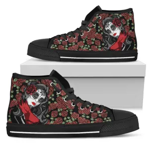Roses and Calavera Girl