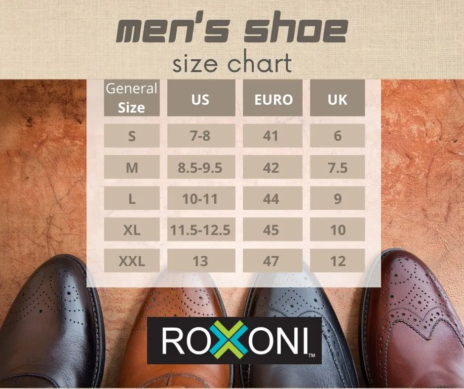 Roxoni Unisex Slippers for Men's Plush Slippers for Men Open Toe House Slipper