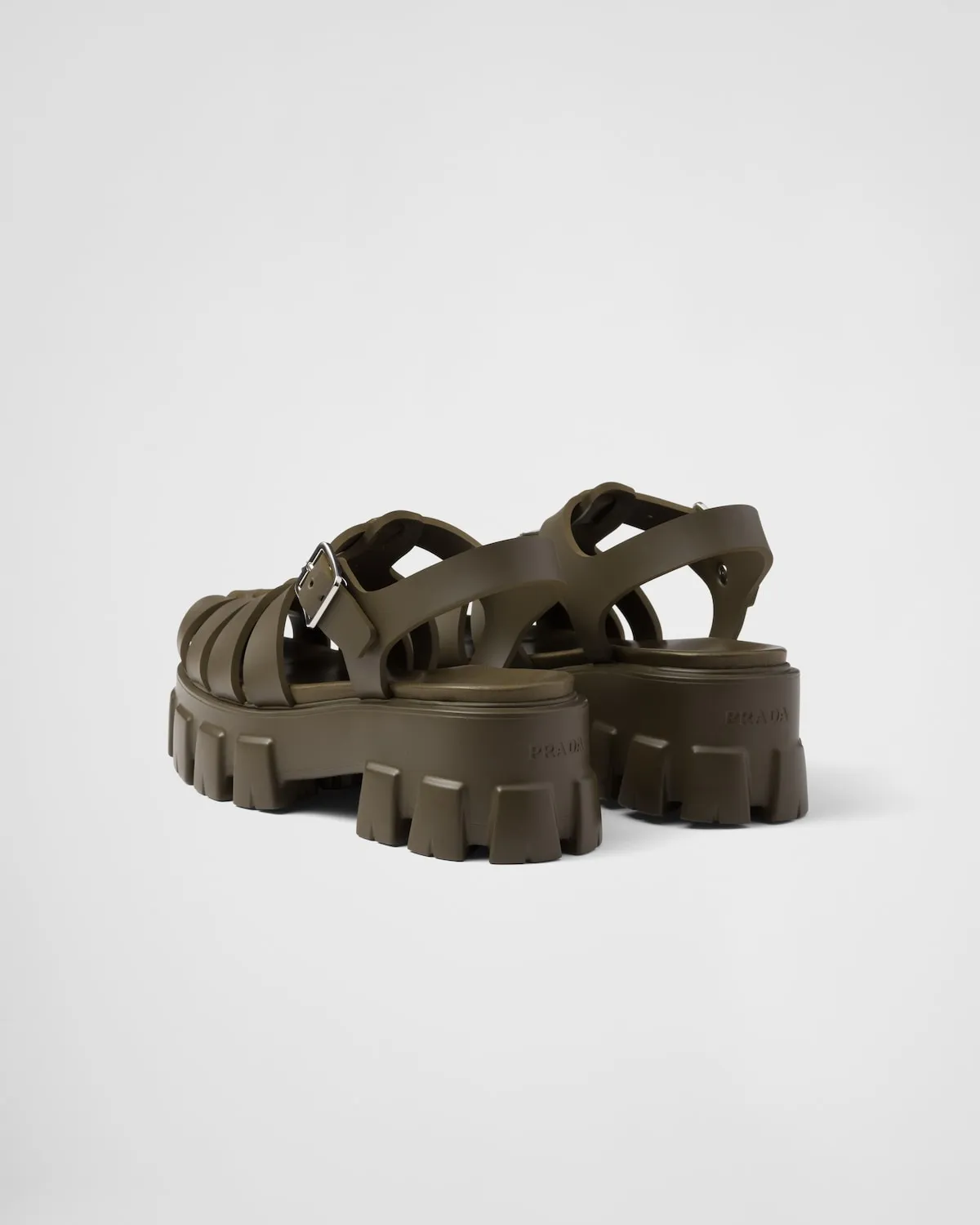 Rubber Monolith Sandals