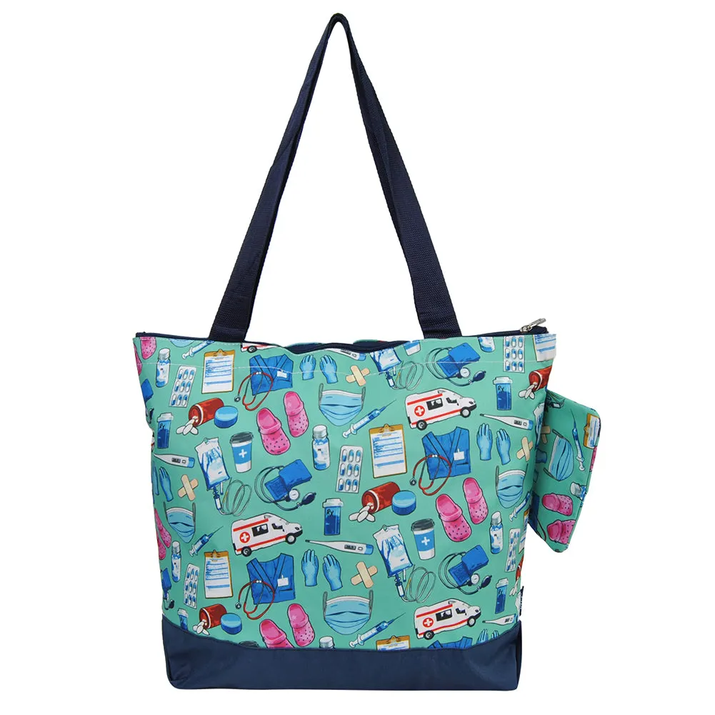 Scrub Life NGIL Canvas Tote Bag