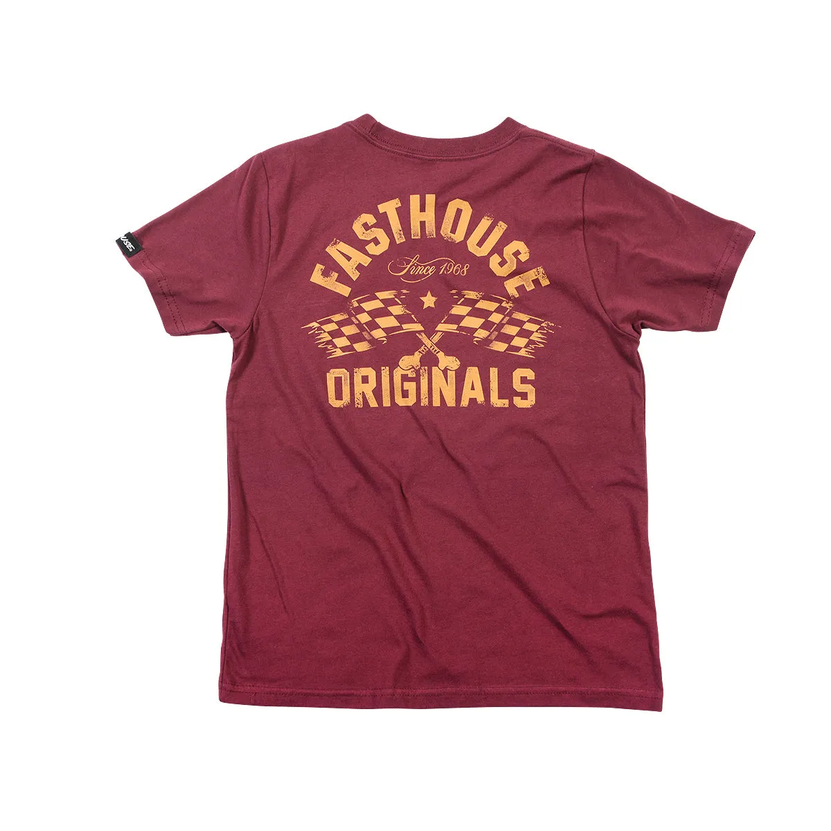 Signal Youth Tee - Maroon