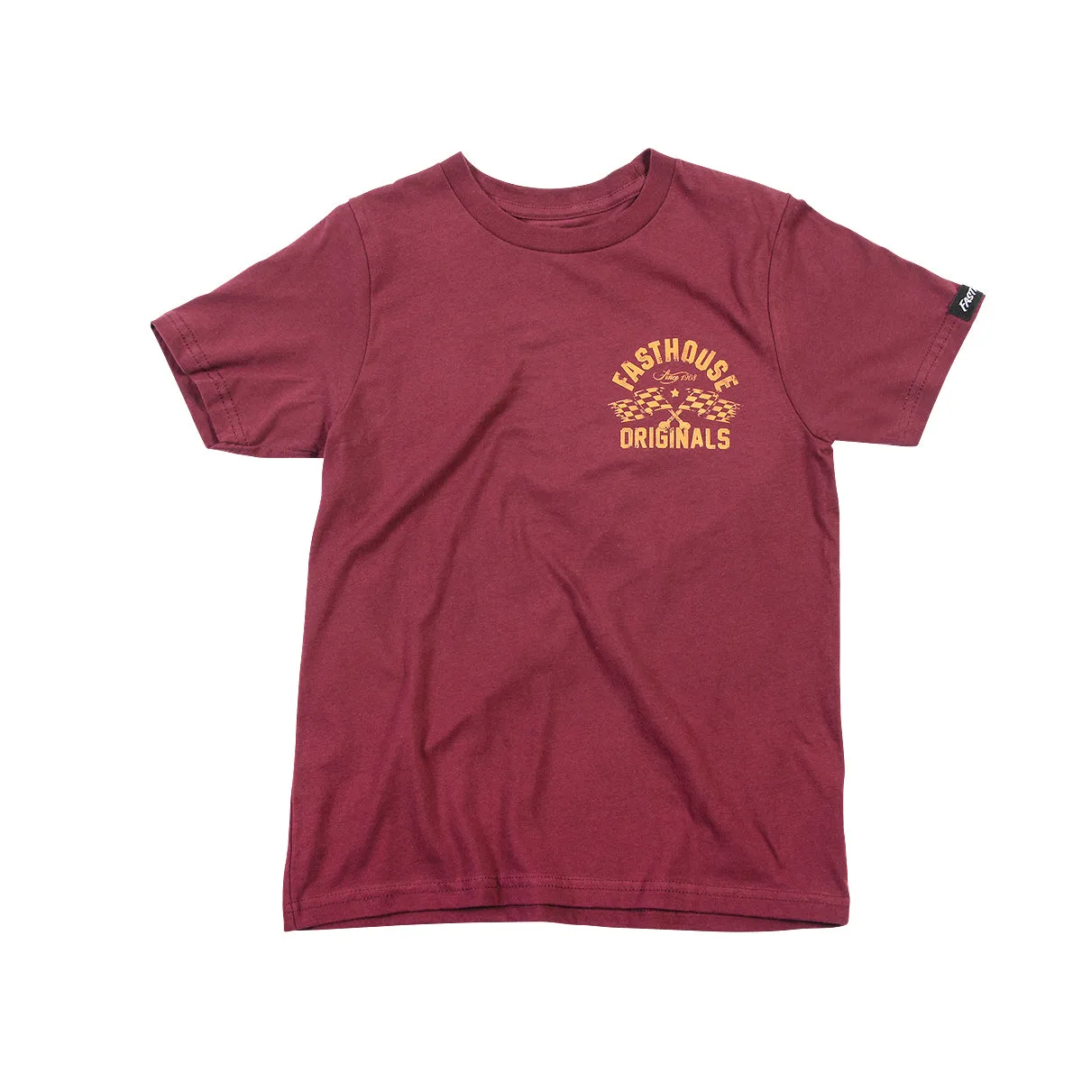 Signal Youth Tee - Maroon
