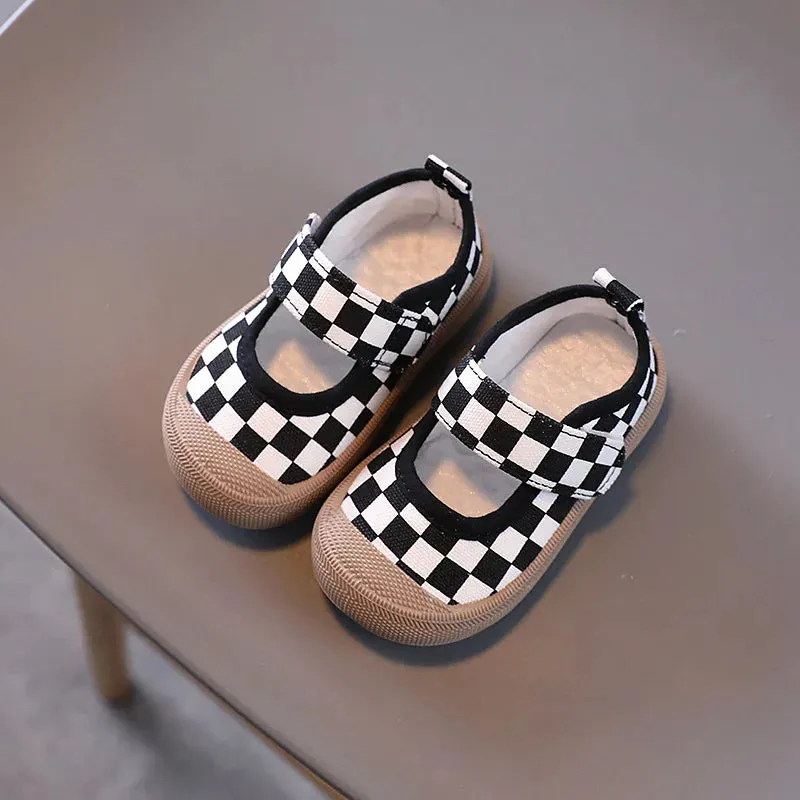 Spring Summer Baby First Walkers Soft Comfortable Canvas Shoes
