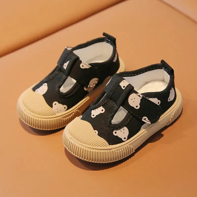 Spring Summer Baby First Walkers Soft Comfortable Canvas Shoes