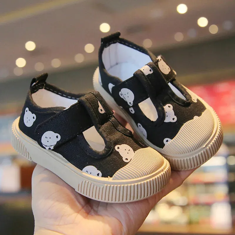 Spring Summer Baby First Walkers Soft Comfortable Canvas Shoes
