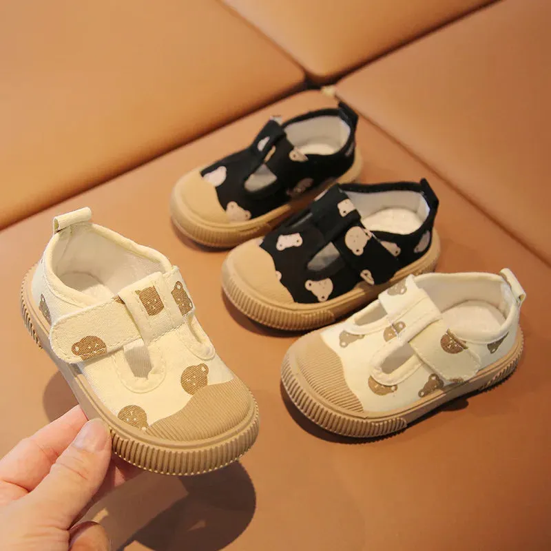 Spring Summer Baby First Walkers Soft Comfortable Canvas Shoes