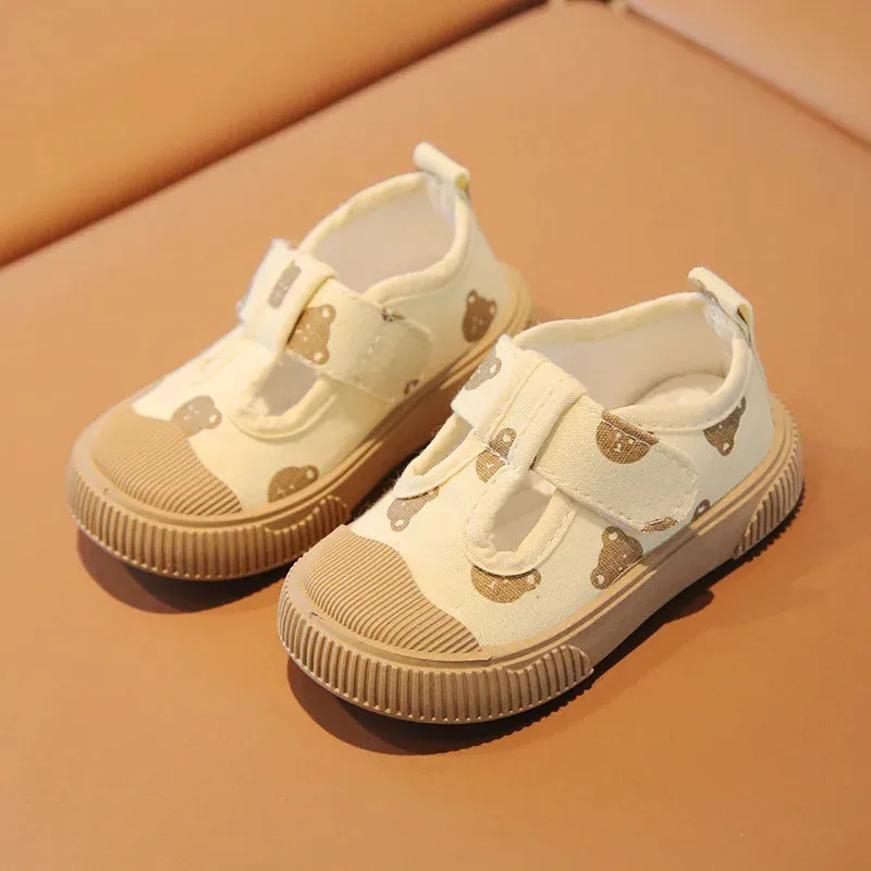 Spring Summer Baby First Walkers Soft Comfortable Canvas Shoes