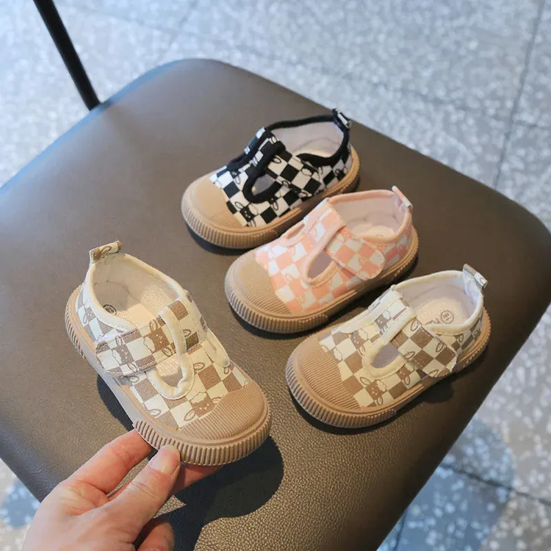 Spring Summer Baby First Walkers Soft Comfortable Canvas Shoes