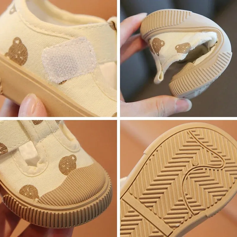 Spring Summer Baby First Walkers Soft Comfortable Canvas Shoes