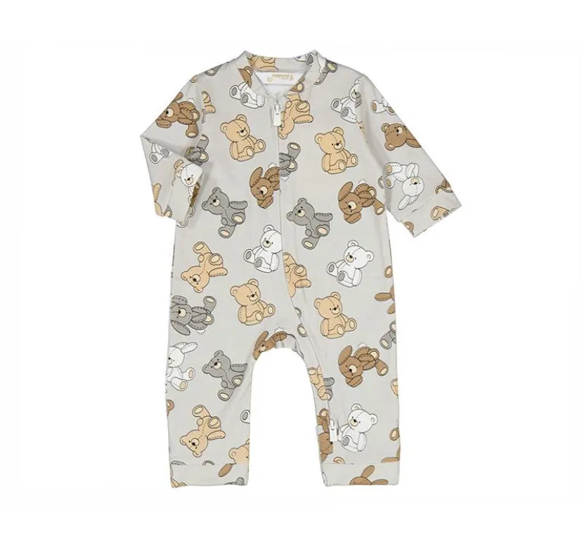 SS25 Mayoral - Bears Printed Playsuit