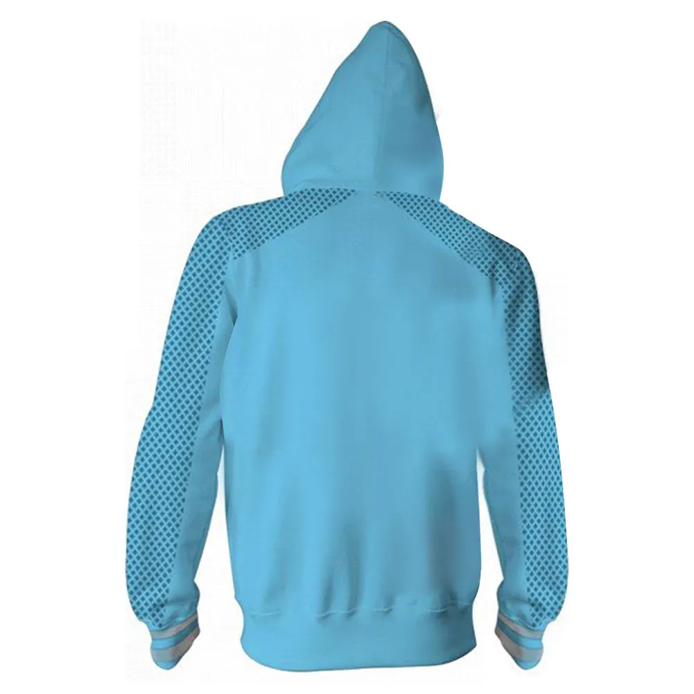 Star Trek Strange New Worlds Dr. M‘Benga  Cosplay Hoodie 3D Printed Hooded Sweatshirt Men Women Casual Streetwear Zip Up Jacket Coat