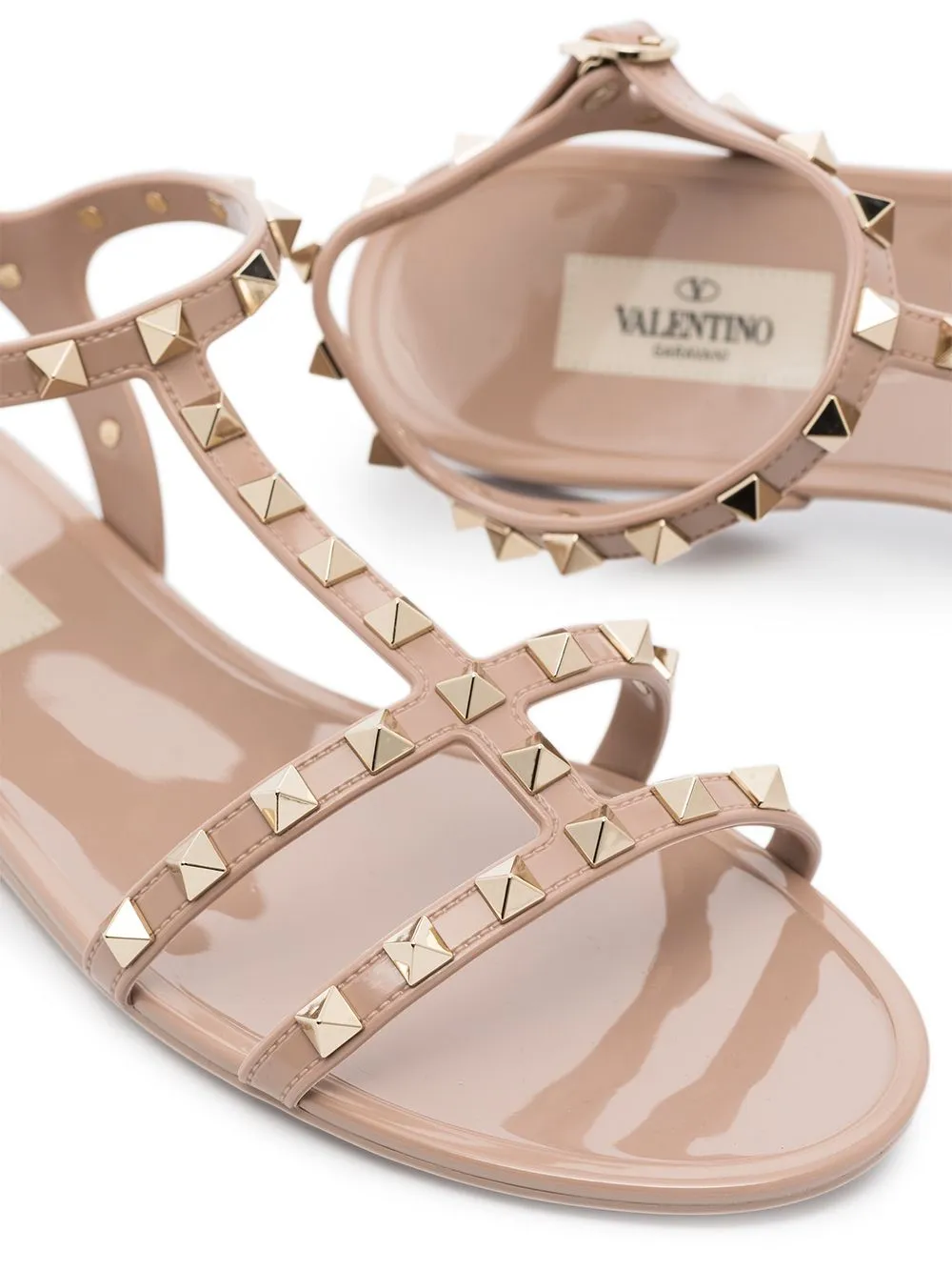 Summer rockstud flat sandals