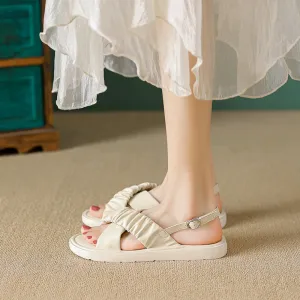 Summer Thick Sole Sandals Soft and Comfortable Women's Large Shoes