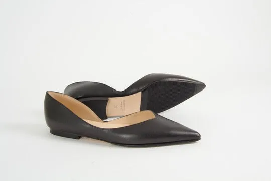 Tabitha Black Ballerina Shoes