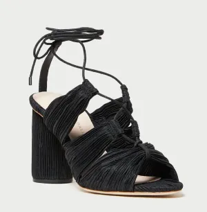 Teresa Pleated Lace Up Sandal