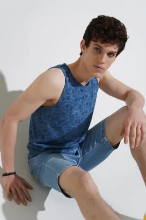 Tropical Printed Sando