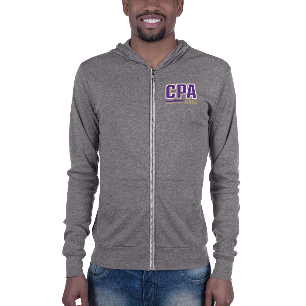 Unisex Lightweight Zip Hoodie | Bella   Canvas