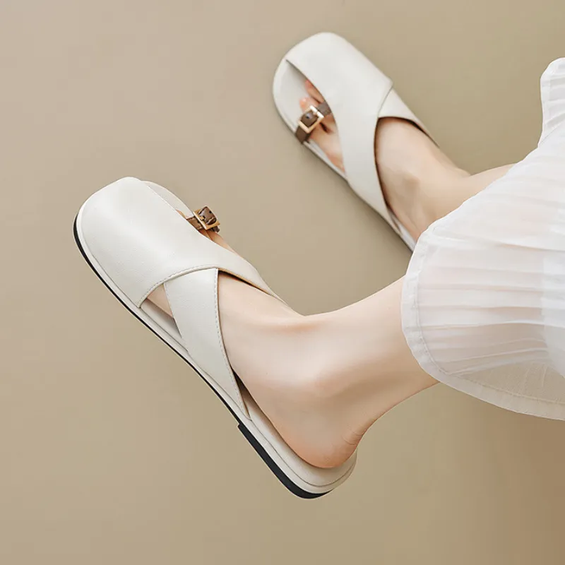 Vienna Crisscross Sandals