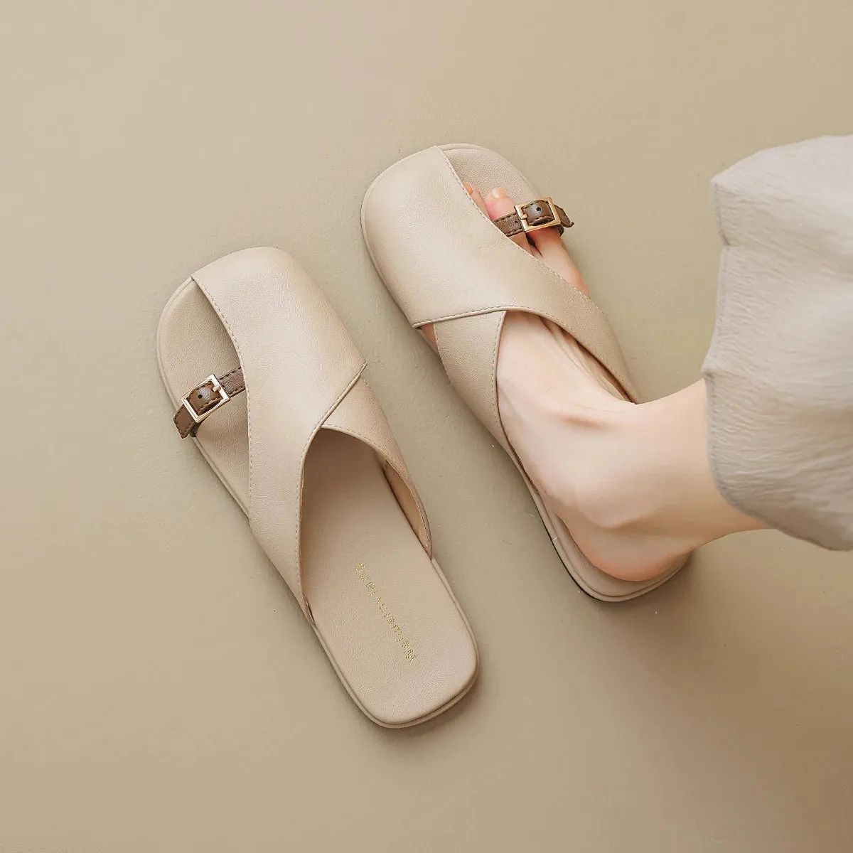 Vienna Crisscross Sandals