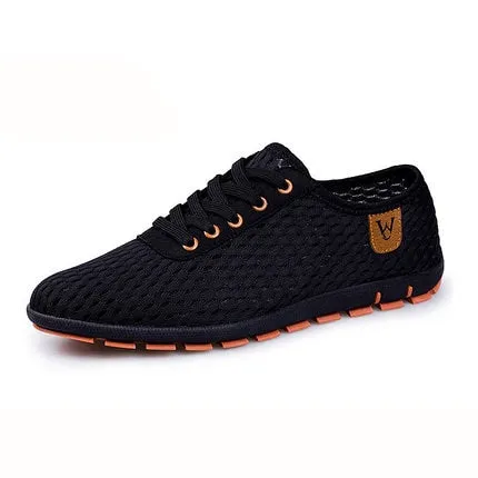 West Louis™ Casual Low Lace-up Canvas Shoes