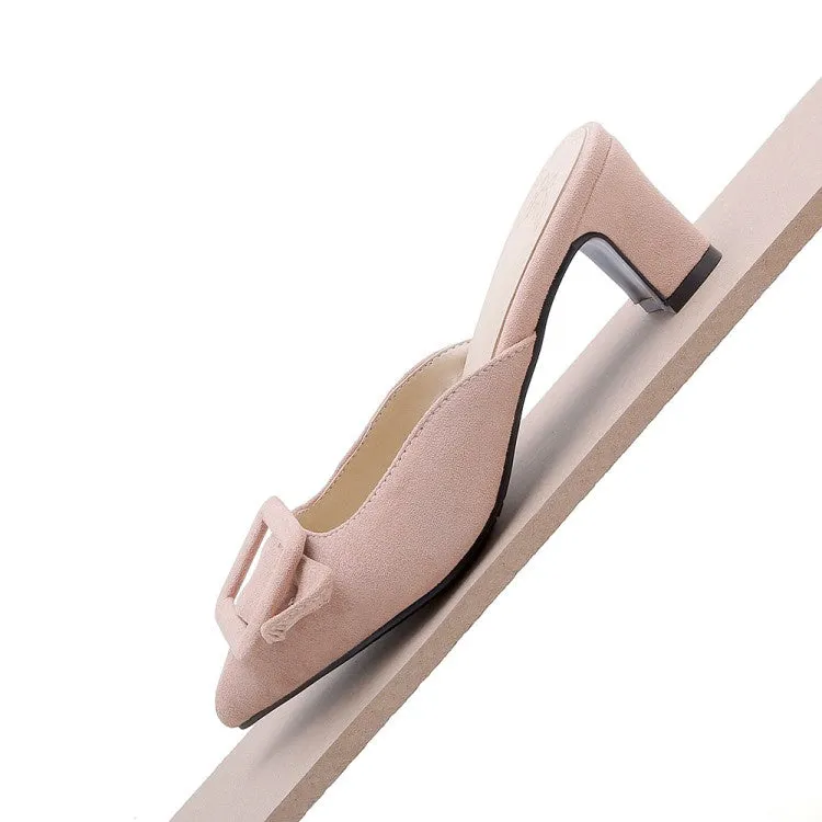 Women's Buckle High Heel Sandals