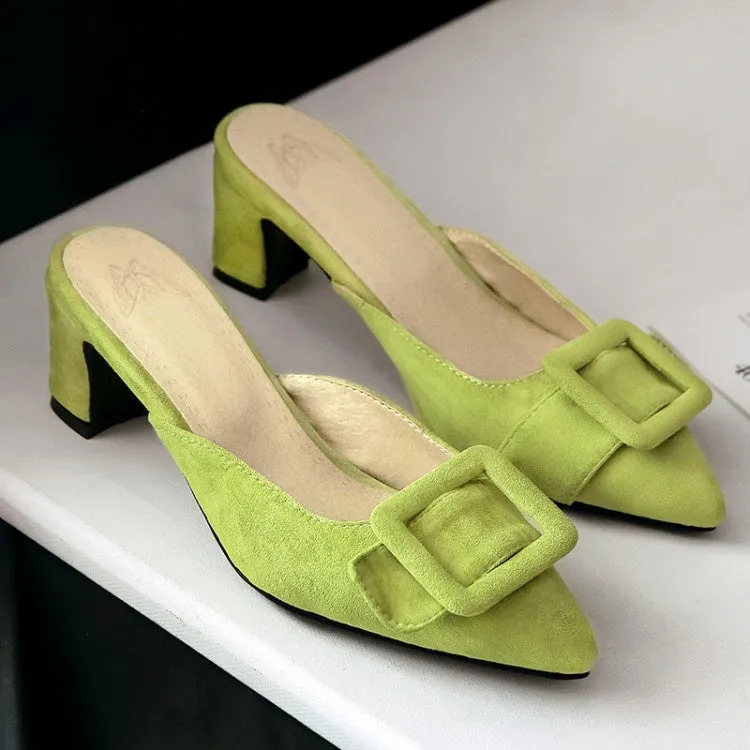 Women's Buckle High Heel Sandals