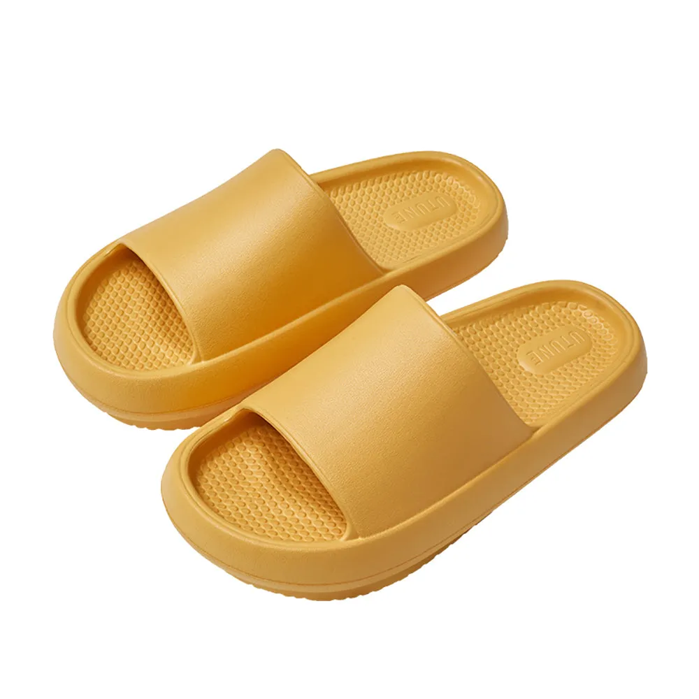 YouDiao EVA Negative Heel Slippers - Goose Yellow, Size 37-38