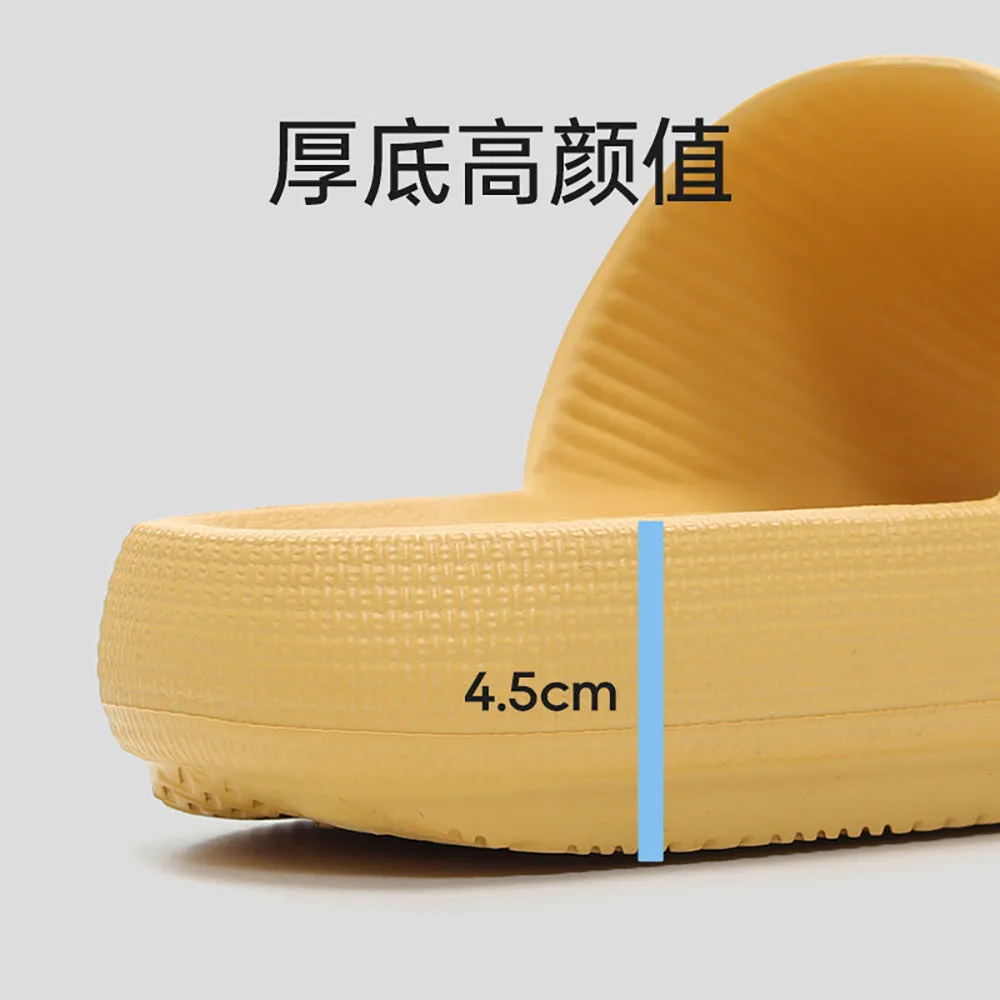YouDiao Ultra Soft Thick-Soled EVA Slippers Black Size 40-41