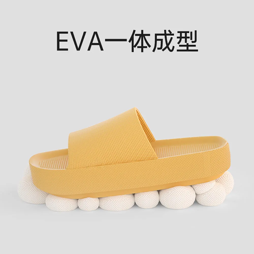 YouDiao Ultra Soft Thick-Soled EVA Slippers Black Size 40-41